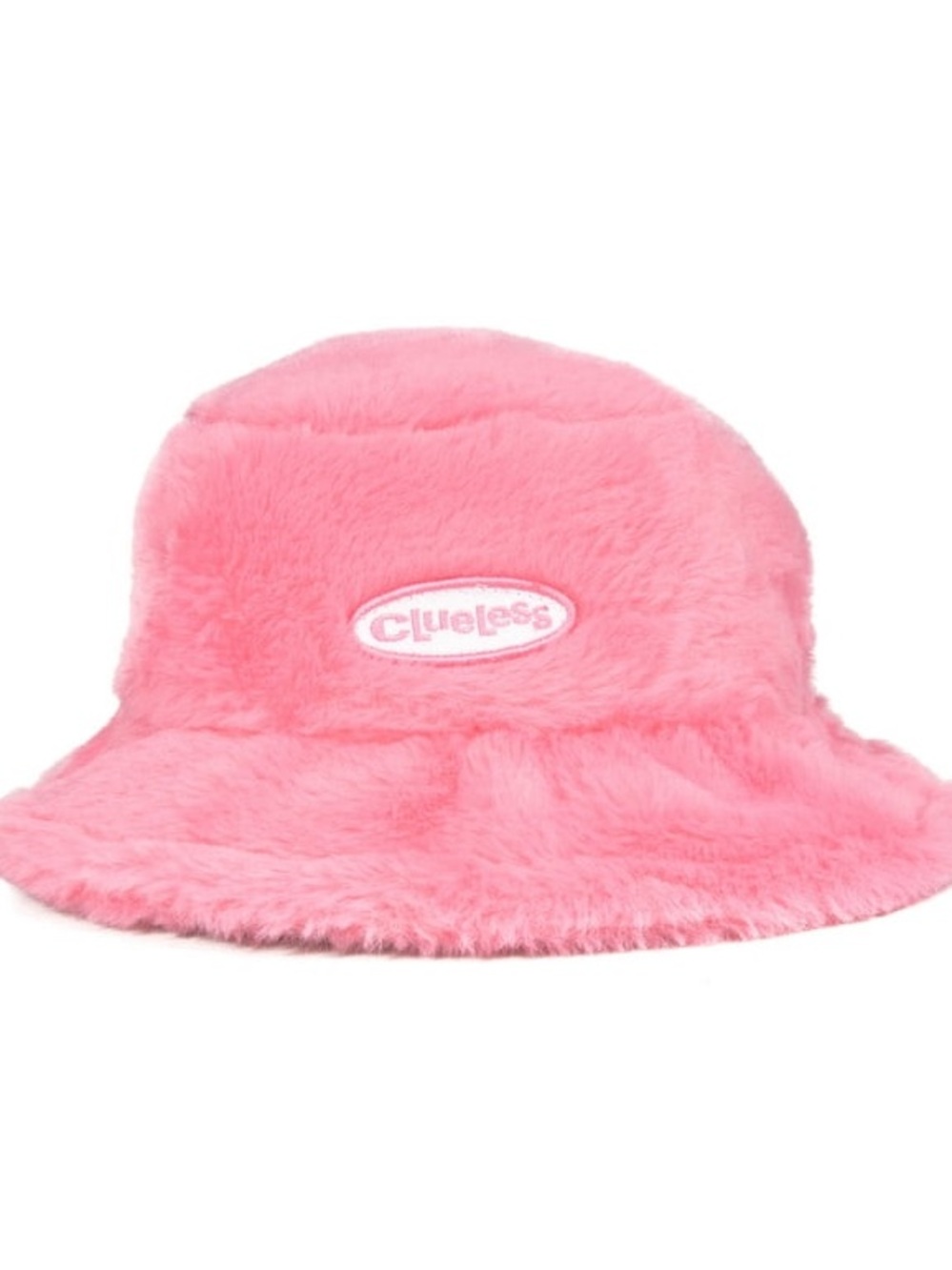 Pink Faux Fur Bucket Hat - Kids Accessories
